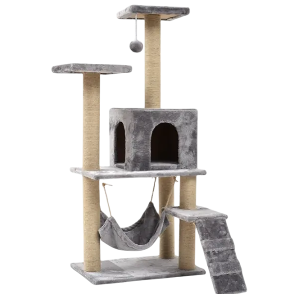 Когтеточка для кошек 4Life AT60  / Напольная / Серый photo 1 Когтеточка для кошек 4Life AT60  / Напольная / Серый photo 1