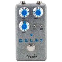 Педаль Fender Hammertone Delay Effect  Серебряный / Металл