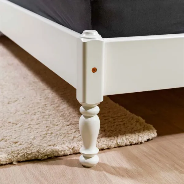 Кровать Mobicasa L-207 180 x 200 см / Дерево / Белый photo 2 Кровать Mobicasa L-207 180 x 200 см / Дерево / Белый photo 2