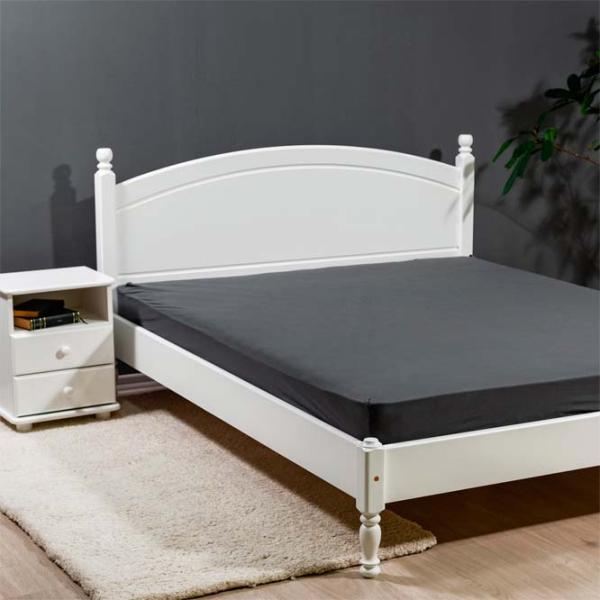 Кровать Mobicasa L-207 180 x 200 см / Дерево / Белый photo 3 Кровать Mobicasa L-207 180 x 200 см / Дерево / Белый photo 3