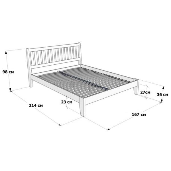Кровать Mobicasa Porto 160 x 200 см / ДСП / Белый photo 4 Кровать Mobicasa Porto 160 x 200 см / ДСП / Белый photo 4