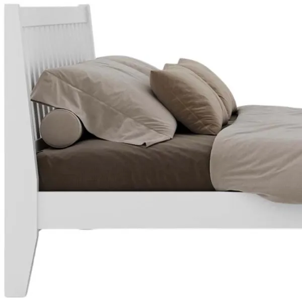 Кровать Mobicasa Porto 160 x 200 см / ДСП / Белый photo 5 Кровать Mobicasa Porto 160 x 200 см / ДСП / Белый photo 5