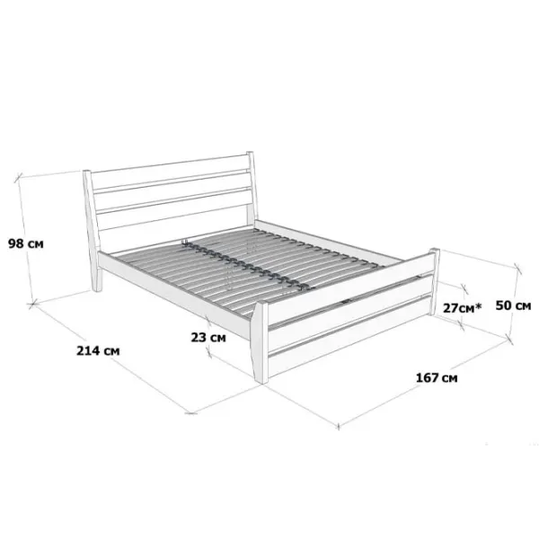 Pat Mobicasa Riga 160 x 200 cm / DSP / Gray photo 5 Pat Mobicasa Riga 160 x 200 cm / DSP / Gray photo 5