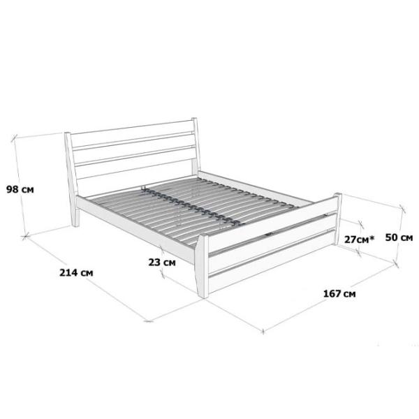 Pat Mobicasa Riga 160 x 200 cm / DSP / Gray photo 5 Pat Mobicasa Riga 160 x 200 cm / DSP / Gray photo 5