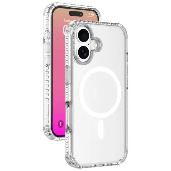 Husă pentru smartphone Apple iPhone 17  Cellularline / MagSafe Back / TPU / Transparent Transparent photo 4