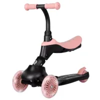 Детский трёхколёсный самокат Qplay Sema Evo (00-00942332) 50 кг/ Кораллово-розовый photo 2