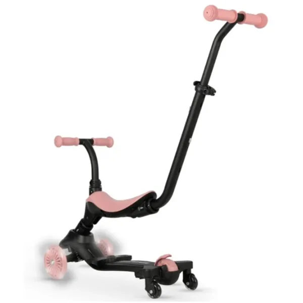 Детский трёхколёсный самокат Qplay Sema Evo (00-00942332) 50 кг/ Кораллово-розовый photo 5