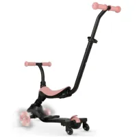 Детский трёхколёсный самокат Qplay Sema Evo (00-00942332) 50 кг/ Кораллово-розовый photo 5