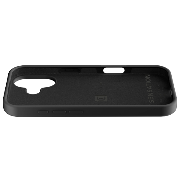 Husă pentru smartphone Apple iPhone 17  Cellularline / Back / Silicon / Black photo 3