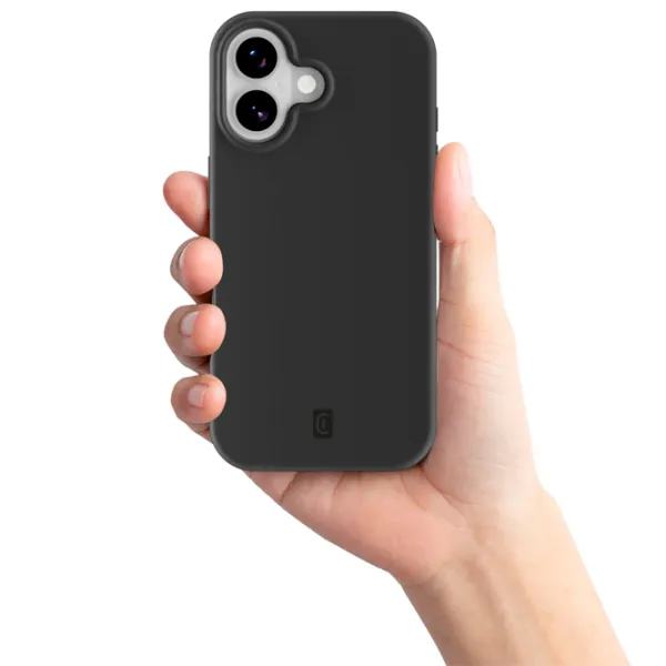 Husă pentru smartphone Apple iPhone 17  Cellularline / Back / Silicon / Black photo 5