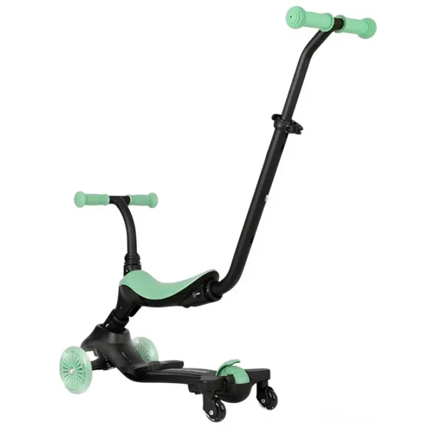 Детский трёхколёсный самокат Qplay Sema Evo (00-00942330) 50 кг/ Jade Green photo 3