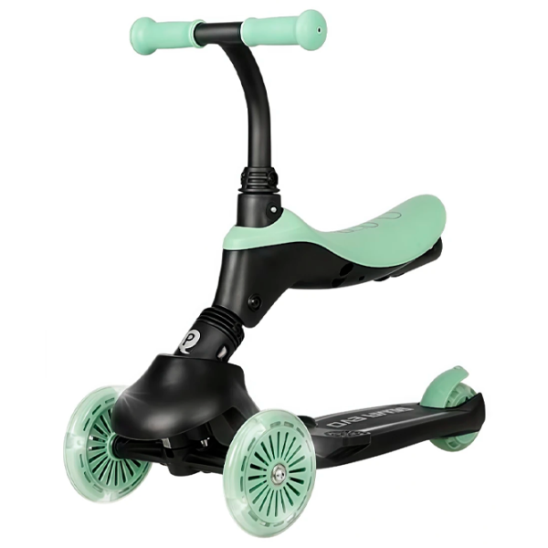 Детский трёхколёсный самокат Qplay Sema Evo (00-00942330) 50 кг/ Jade Green photo 5