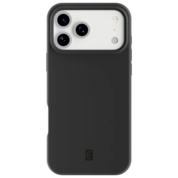 Husă pentru smartphone Apple iPhone 17 Pro Max Cellularline / Back / Silicon / Black photo 1