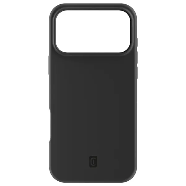 Husă pentru smartphone Apple iPhone 17 Pro Max Cellularline / Back / Silicon / Black photo 2