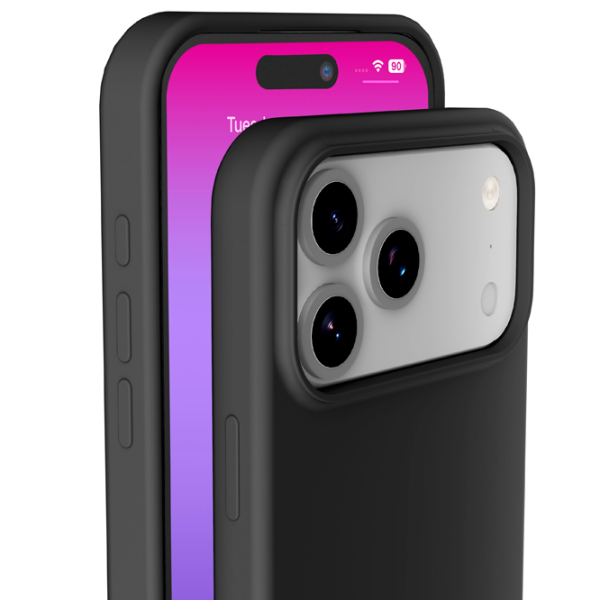 Husă pentru smartphone Apple iPhone 17 Pro Max Cellularline / Back / Silicon / Black photo 4