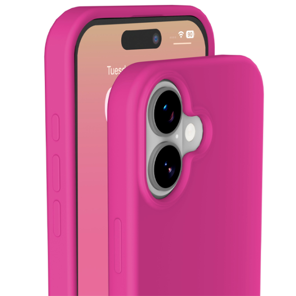 Husă pentru smartphone Apple iPhone 17  Cellularline / Back / Silicon / Pink photo 5