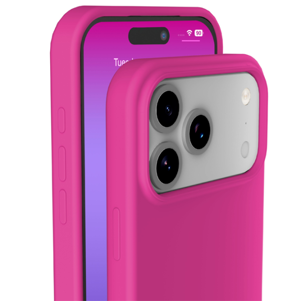 Husă pentru smartphone Apple iPhone 17 Pro Max Cellularline / Back / Silicon / Pink photo 4