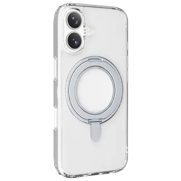 Husă pentru smartphone Apple iPhone 17  Cellularline / MagSafe Back / TPU / White Transparent photo 1