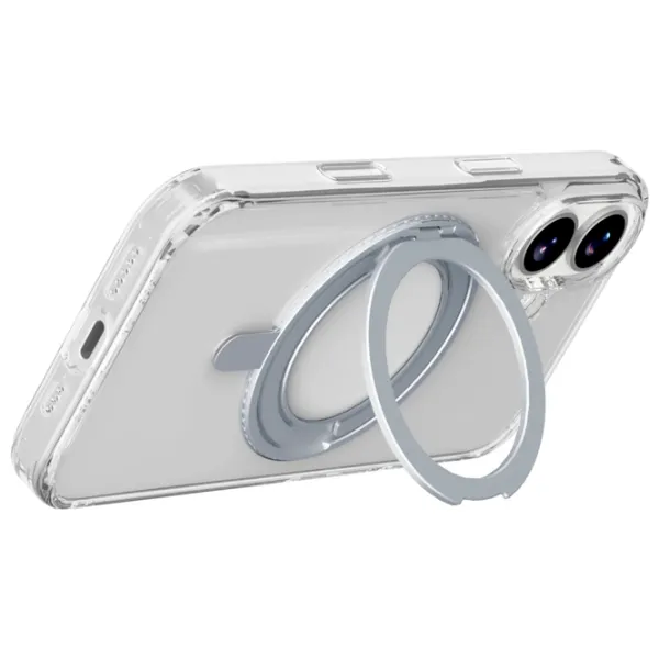 Husă pentru smartphone Apple iPhone 17  Cellularline / MagSafe Back / TPU / White Transparent photo 2