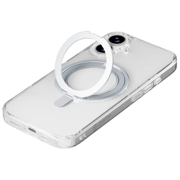 Husă pentru smartphone Apple iPhone 17  Cellularline / MagSafe Back / TPU / White Transparent photo 6