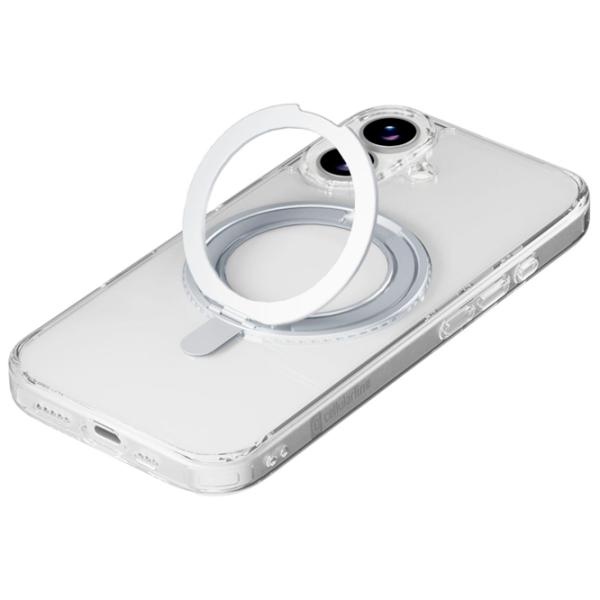 Husă pentru smartphone Apple iPhone 17  Cellularline / MagSafe Back / TPU / White Transparent photo 6