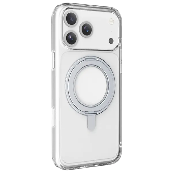 Husă pentru smartphone Apple iPhone 17 Pro Max Cellularline / MagSafe Back / TPU / White Transparent photo 1