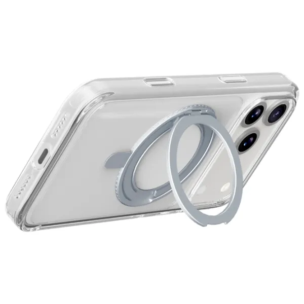 Husă pentru smartphone Apple iPhone 17 Pro Max Cellularline / MagSafe Back / TPU / White Transparent photo 7
