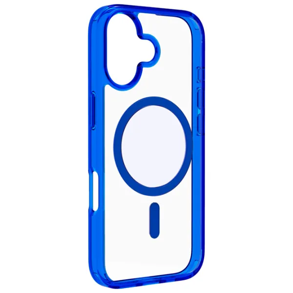 Husă pentru smartphone Apple iPhone 17  Cellularline / MagSafe Back / TPU / Transparent Blue photo 3