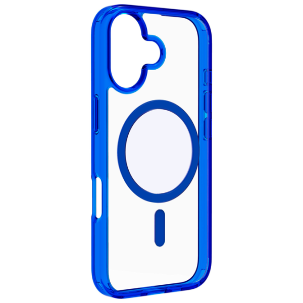 Husă pentru smartphone Apple iPhone 17  Cellularline / MagSafe Back / TPU / Transparent Blue photo 3