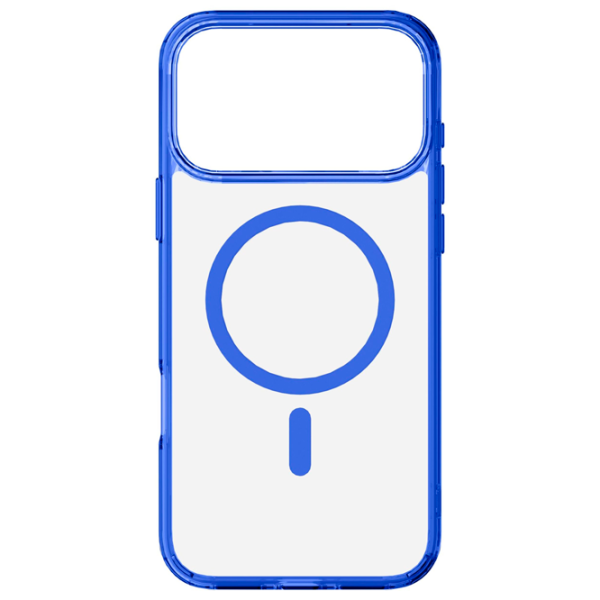 Husă pentru smartphone Apple iPhone 17 Pro Max Cellularline / MagSafe Back / TPU / Transparent Blue photo 2