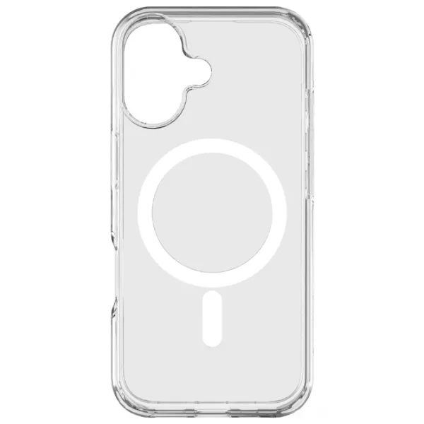 Husă pentru smartphone Apple iPhone 17  Cellularline / MagSafe Back / TPU / White Transparent photo 2