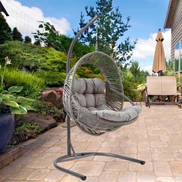 Fotoliu cocon Hola Nobel  Rattan artificial / 120 kg photo 2