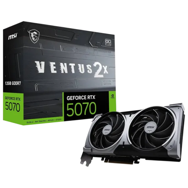 Видеокарта MSI GeForce RTX 5070 Ti VENTUS 2X OC PLUS PCI Express x16 5.0 / 16 ГБ photo 3