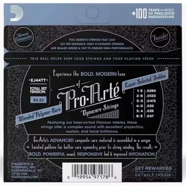 Струны D'Addario EJ44 TT   / Nailon photo 2