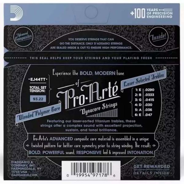 Струны D'Addario EJ44 TT   / Nailon photo 2