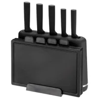 Набор ножей Maestro Mr-1412 Нержавеющая сталь / Черный