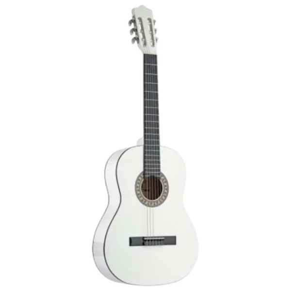 Chitară clasică Flame CG 851 4/4, Clasică, White photo 1