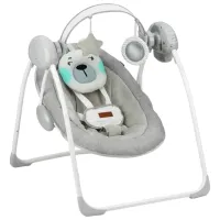 Детские качели MoMi Liss Baby Swing Bear (01280338) 9 кг/ Аквамариновый