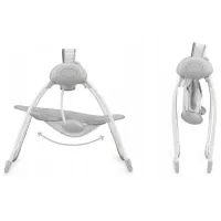 Детские качели MoMi Liss Baby Swing Bear (01280338) 9 кг/ Аквамариновый photo 5