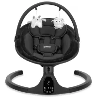 Leagăn pentru bebeluși MoMi Lami (BULE00038) 9 kg/ Black photo 4