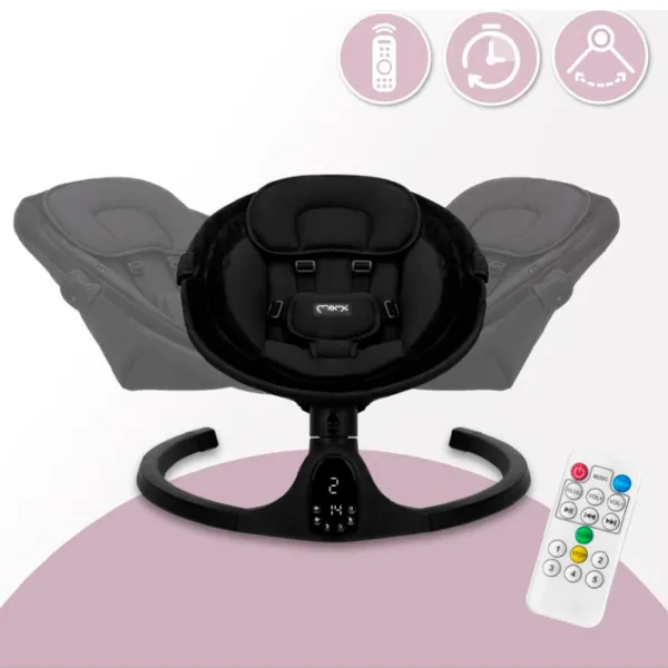 Детские качели MoMi Lami (BULE00038) 9 кг/ Черный photo 10