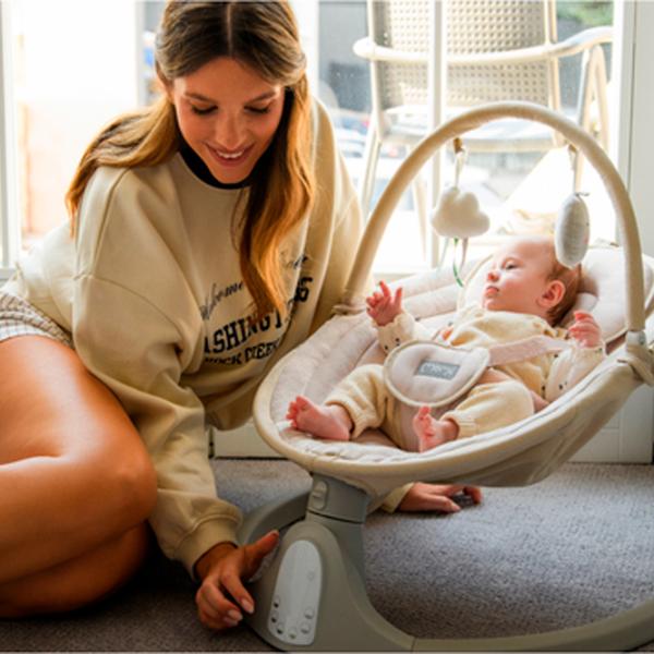 Детские качели MoMi Kenani (BULE00041) 9 кг/ Песочный photo 10