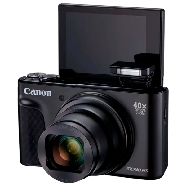 Фотоаппарат Canon PowerShot SX740 HS Lite Edition Компактный CMOS/ Черный photo 2 Фотоаппарат Canon PowerShot SX740 HS Lite Edition Компактный CMOS/ Черный photo 2