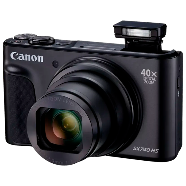 Фотоаппарат Canon PowerShot SX740 HS Lite Edition Компактный CMOS/ Черный photo 7 Фотоаппарат Canon PowerShot SX740 HS Lite Edition Компактный CMOS/ Черный photo 7