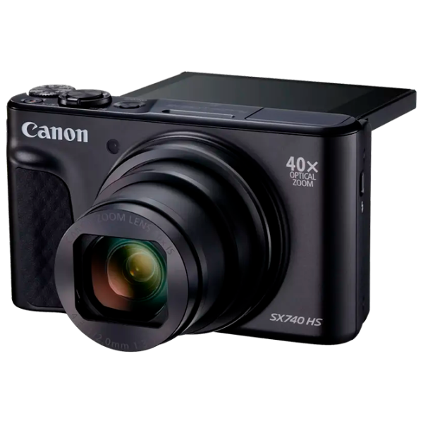 Фотоаппарат Canon PowerShot SX740 HS Lite Edition Компактный CMOS/ Черный photo 12 Фотоаппарат Canon PowerShot SX740 HS Lite Edition Компактный CMOS/ Черный photo 12