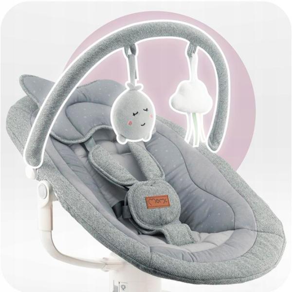 Детские качели MoMi Pearl (01280245) 9 кг/ Серый photo 6