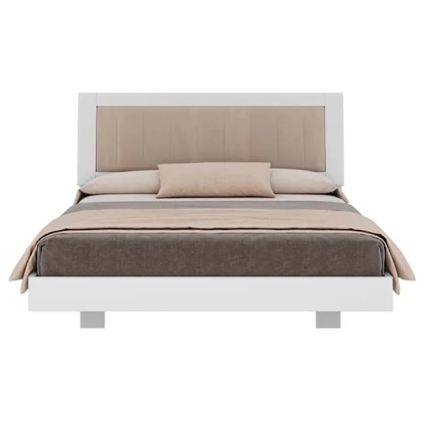 Pat Mobicasa Atena 160 x 200 cm / Lemn / White photo 2 Pat Mobicasa Atena 160 x 200 cm / Lemn / White photo 2