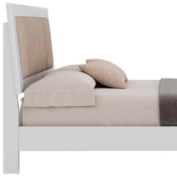 Pat Mobicasa Atena 160 x 200 cm / Lemn / White photo 4 Pat Mobicasa Atena 160 x 200 cm / Lemn / White photo 4