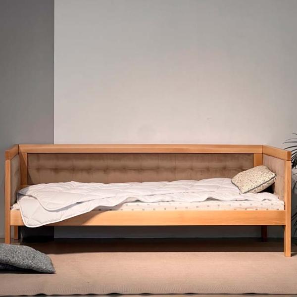 Pat Mobicasa Elsa 90 x 200 cm / Lemn / Wood photo 1 Pat Mobicasa Elsa 90 x 200 cm / Lemn / Wood photo 1