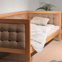 Кровать Mobicasa Elsa 90 x 200 см / Дерево / Wood photo 2